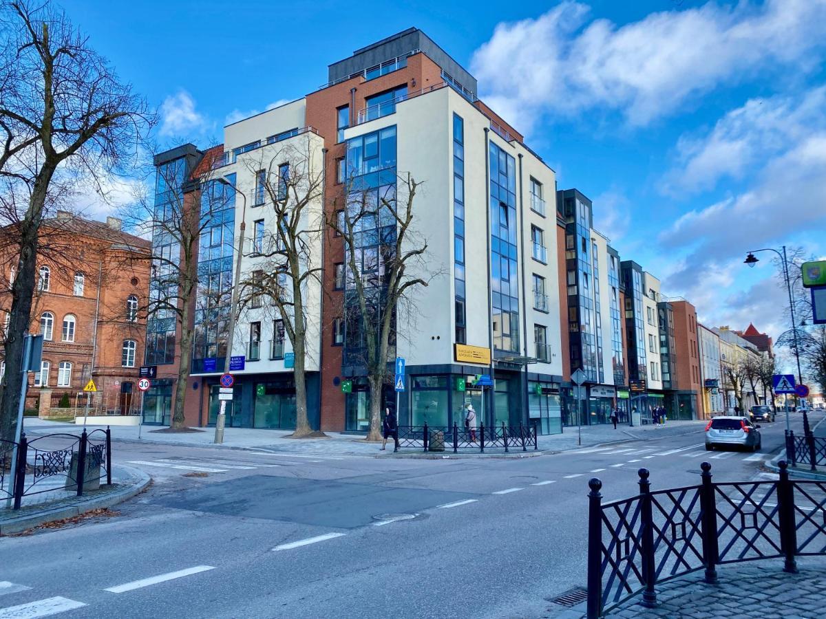 Apartament Pocztovia - Scisle Centrum, Prywatny Parking Ełk Eksteriør bilde